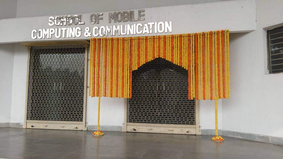 SMCC Entrance Decorated